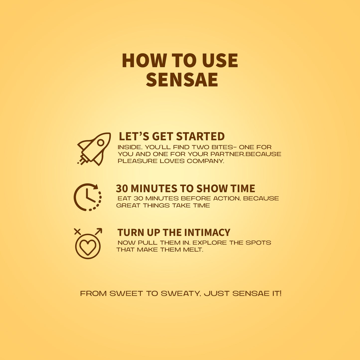 Sensae Aphrodisiac Couple Chocolate - Duo Pack